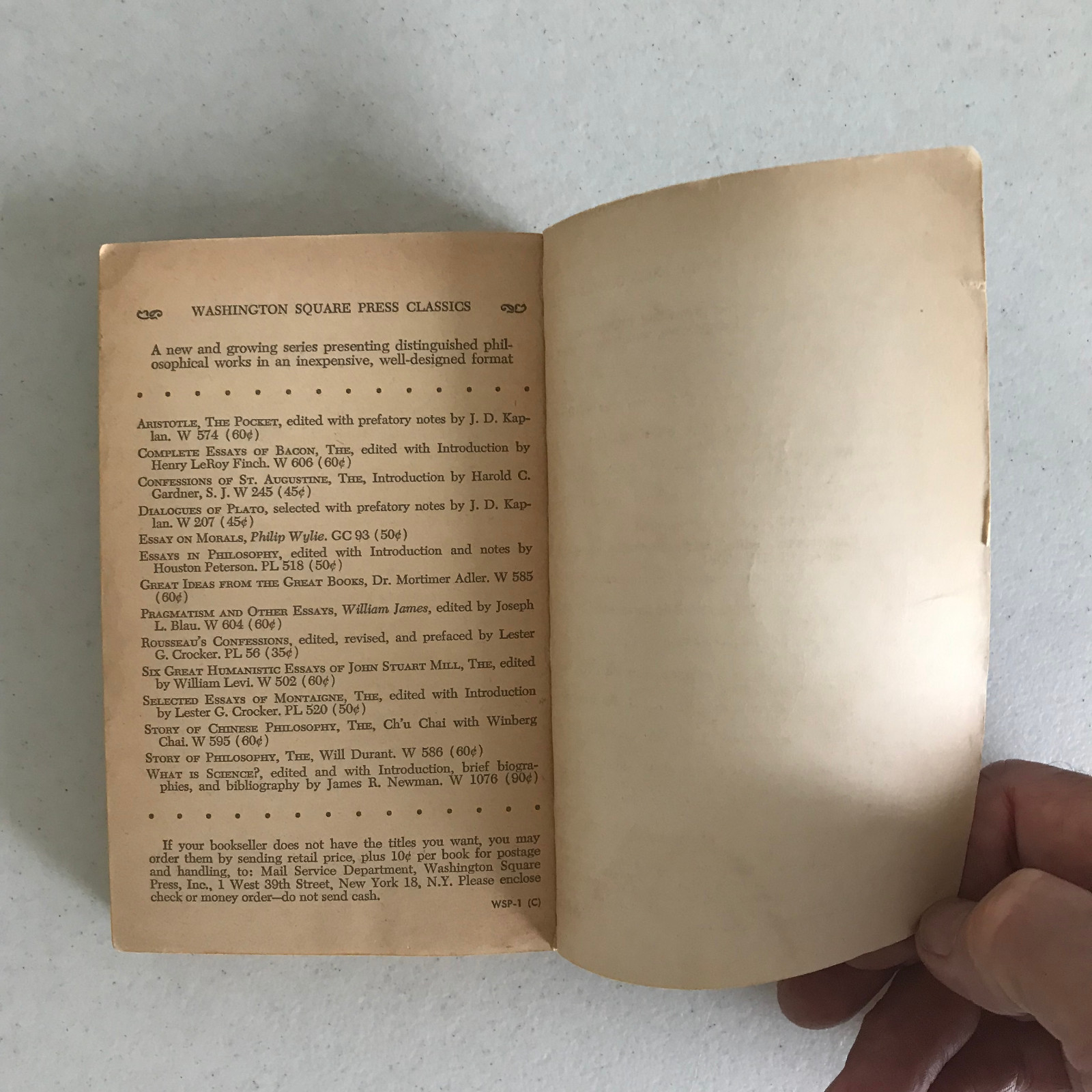 Wuthering Heights by Emily Bronte Vintage A Washington Square Press Paperback