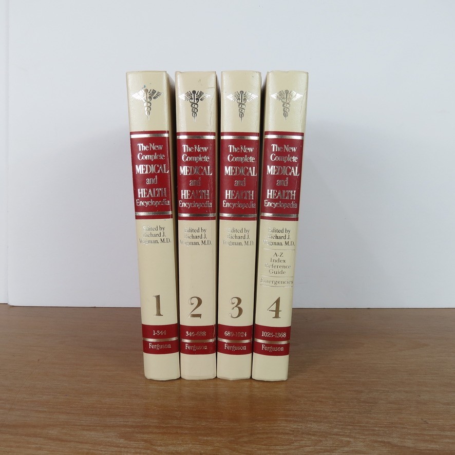 The New Complete Medical and Health Encyclopedia 4 Volume Set LCO