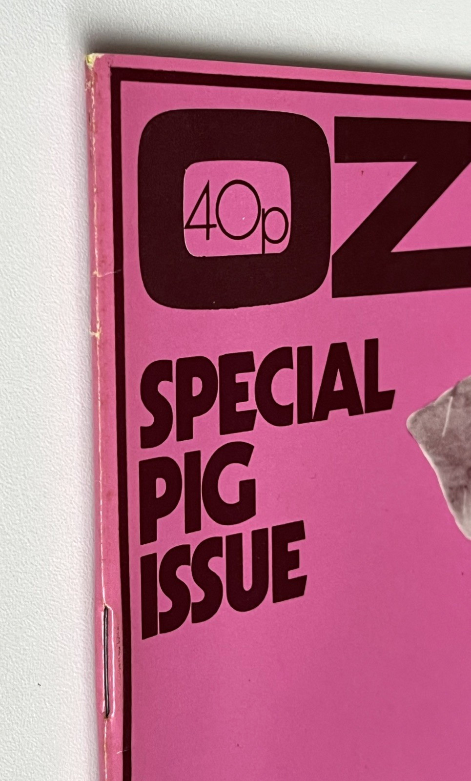 OZ MAGAZINE No.35. Brown pig cover variant. Excellent condition.
