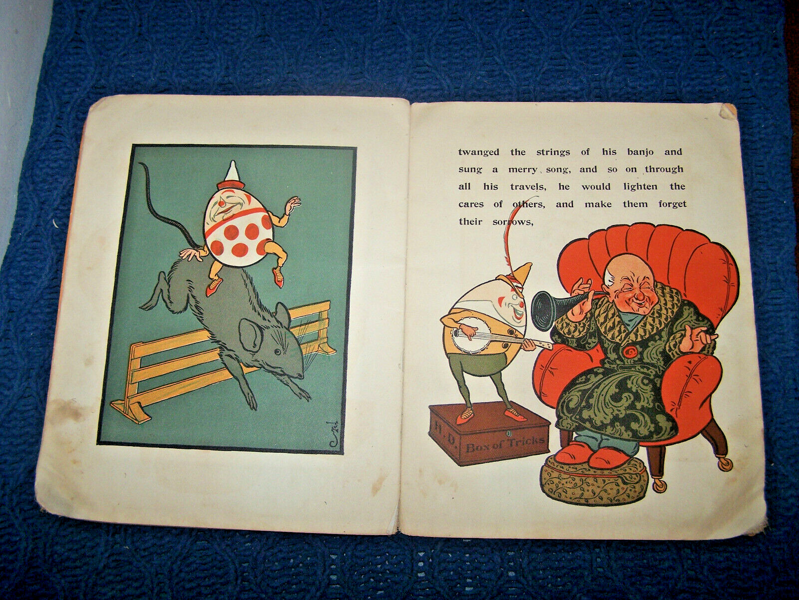 ORIGINAL 1903 DENSLOW’S HUMPTY DUMPTY 1ST PRINT WIZARD OF OZ ILLUSTRATOR