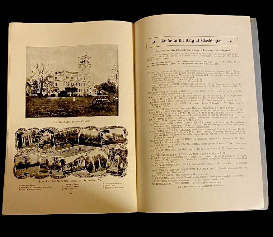 Original 1907 The Washington Monument Illustrated Guide And History 48 Pages