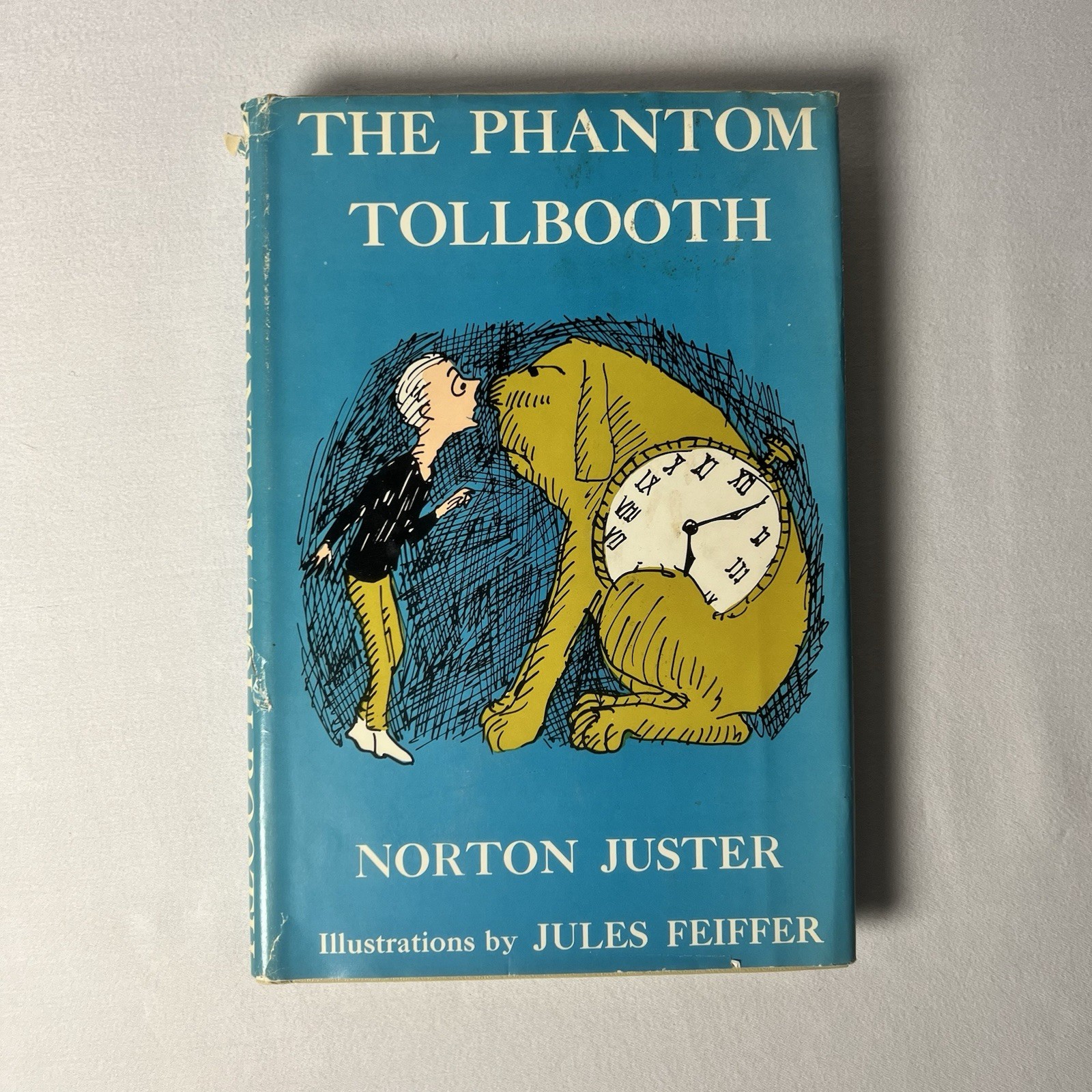 The Phantom Tollbooth by Norton Juster HC Book Club Edition Illus Feiffer 1961