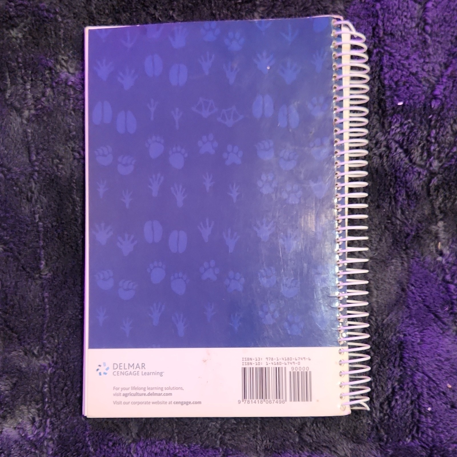 Delmar Cengage Learning Veterinary Technician Spiral Textbook