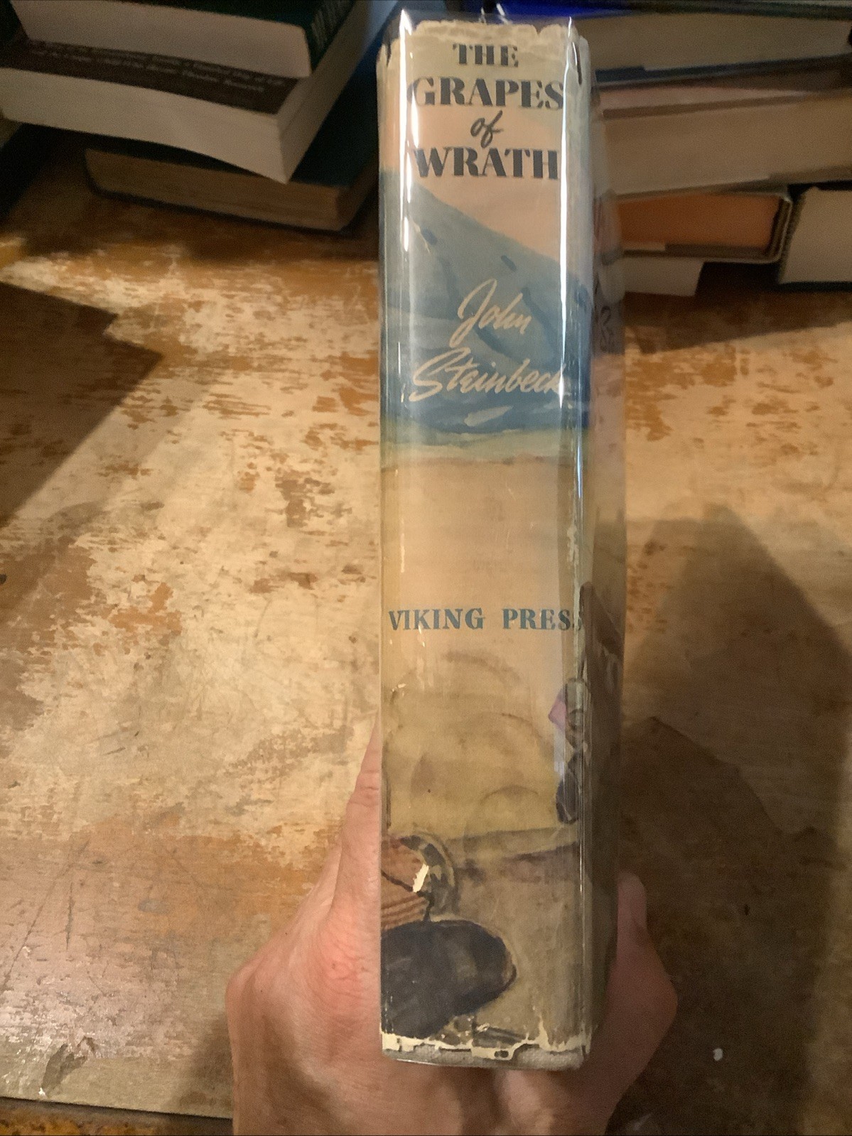 The Grapes Of Wrath John Steinbeck Hardcover Dust Jacket 11th Printing 1940