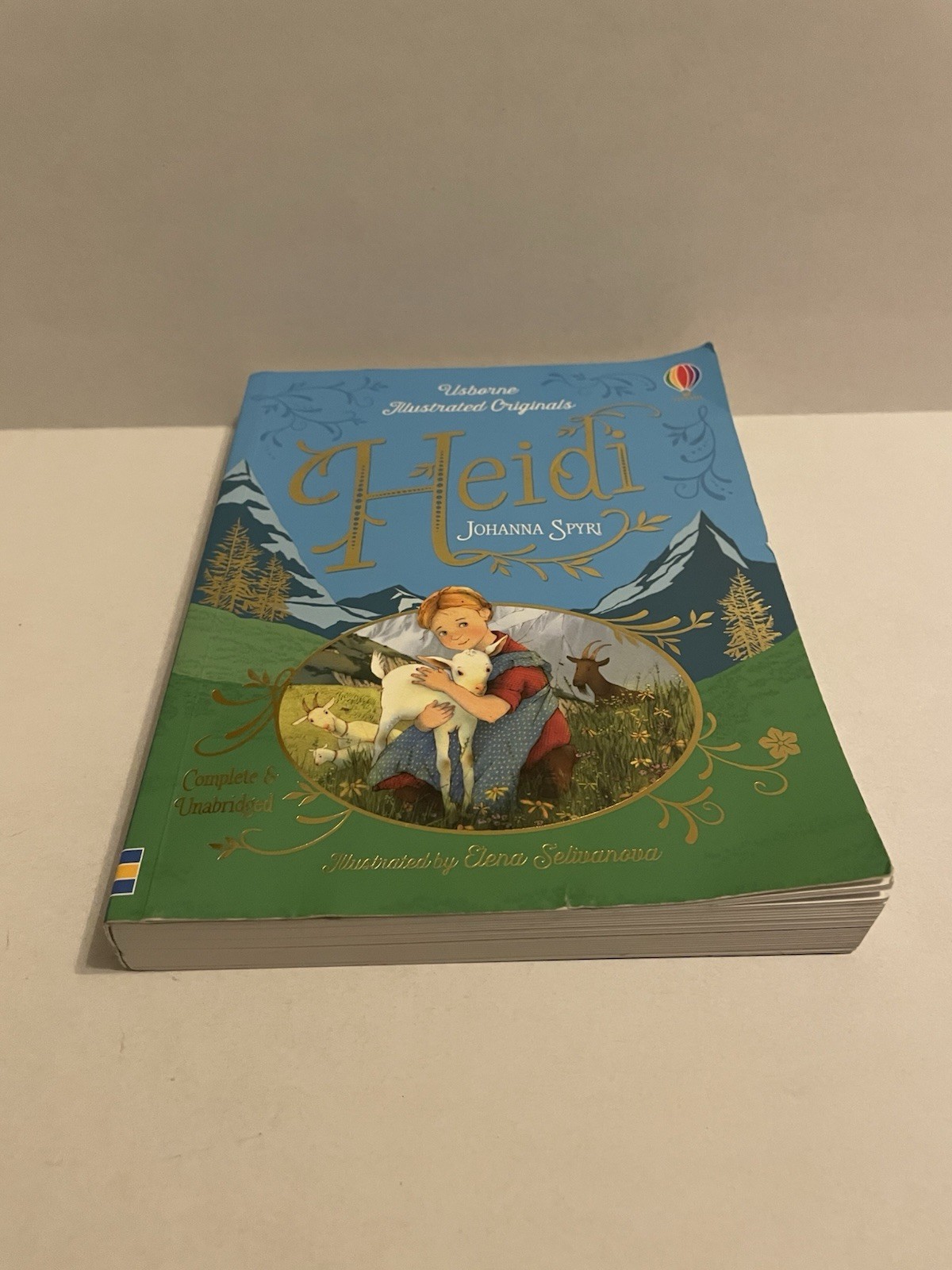 Heidi (Usborne Illustrated Originals) Paperback Book, Spyri Johanna