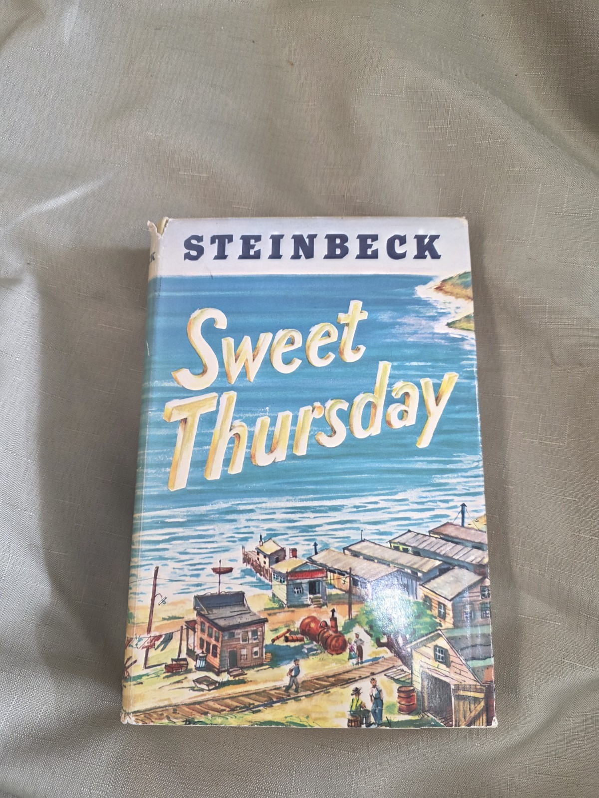 John Steinbeck Sweet Thursday First Edition First Printing in Jacket, 1954 $3.50