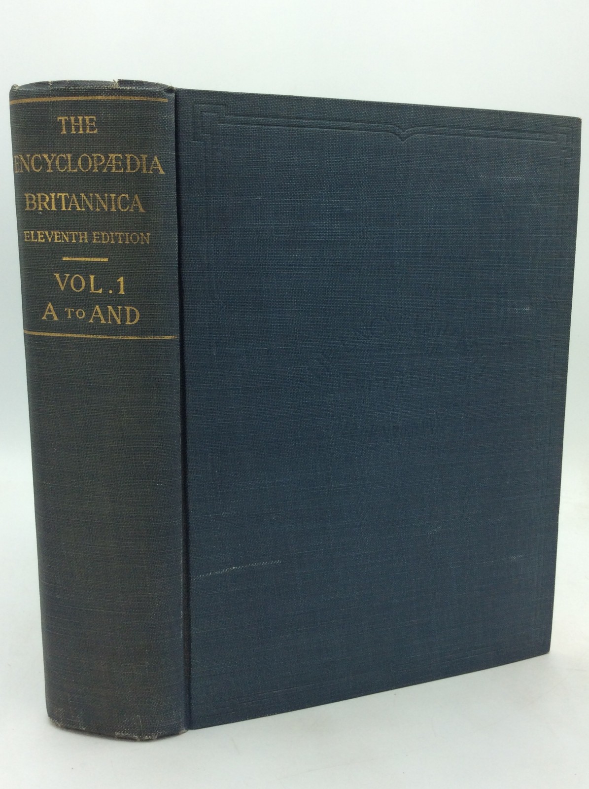 THE ENCYCLOPAEDIA BRITANNICA: Eleventh Edition – 1910 – 29 vol – history