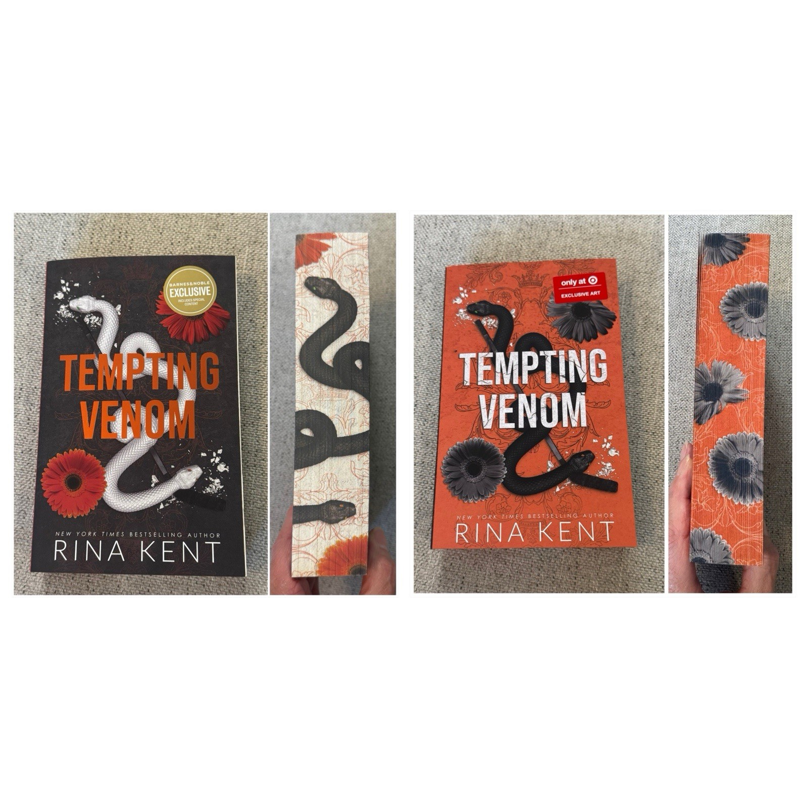 Tempting Venom Rina Kent Bundle Barnes & Noble Edition Target Exclusive