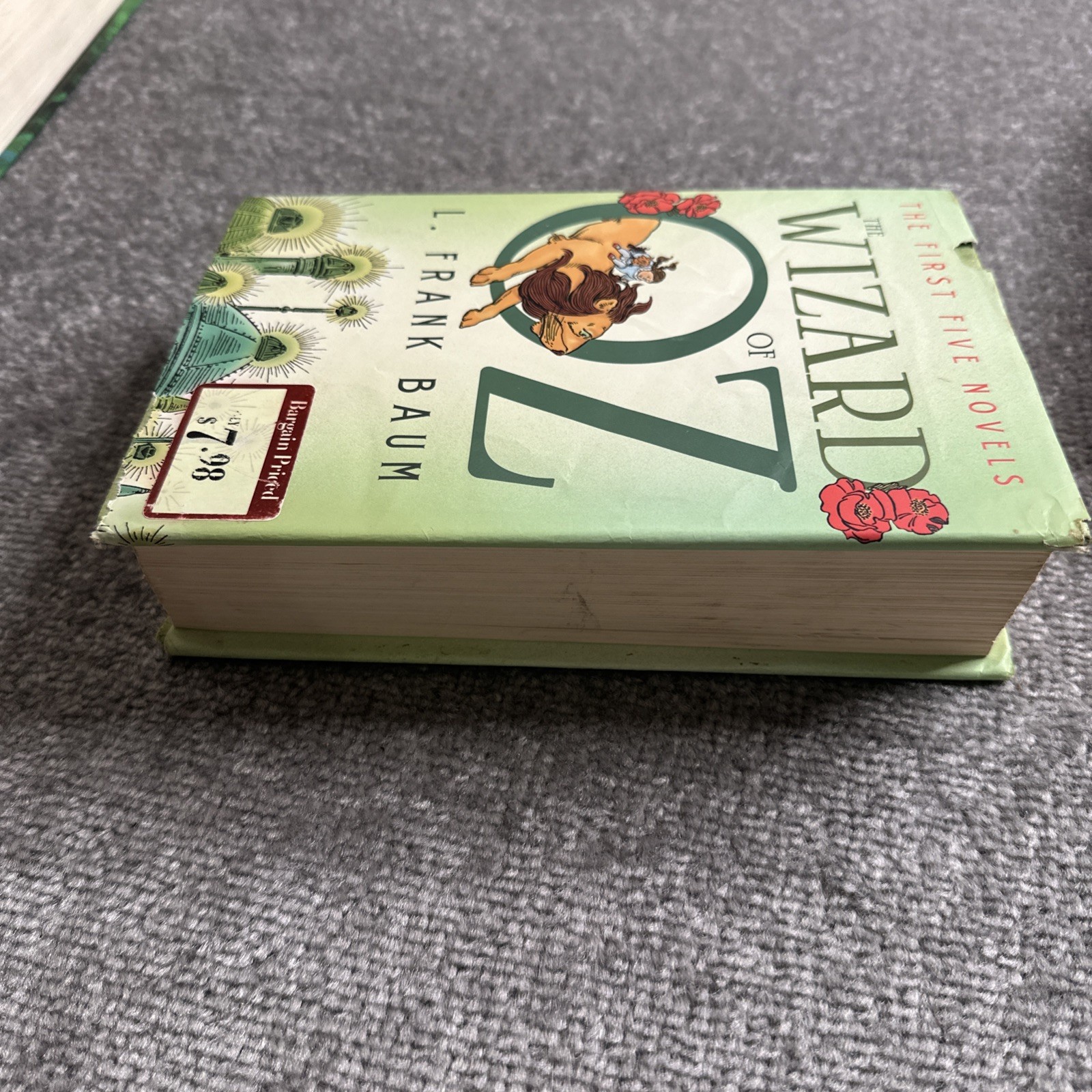 Lot Of 3 Novels 1 Through 15 of the Oz Series Hard Cover L. Frank Baum