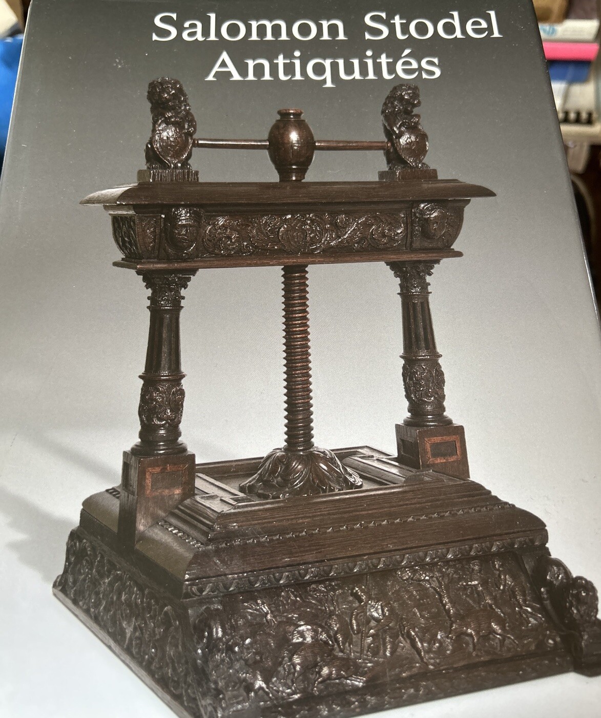Salomon Stodel Antiquités Hardcover 208 Pages English Dutch Plus Bonus