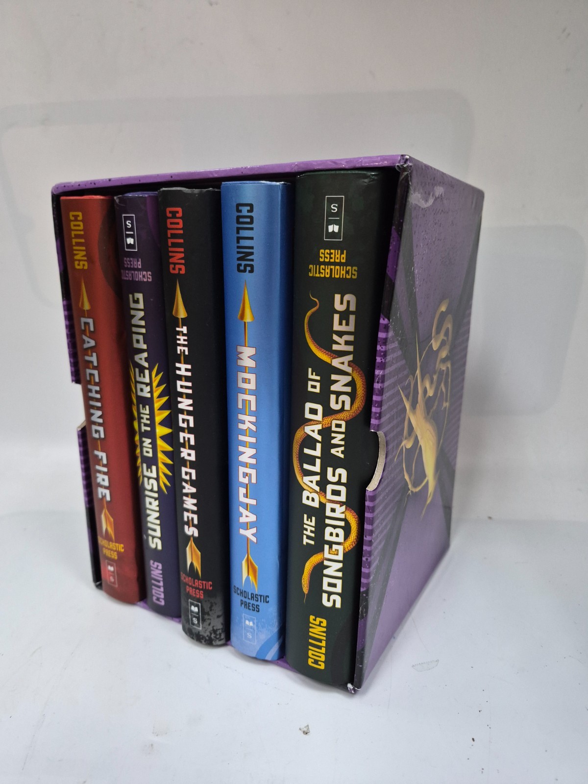 Hunger Games 5-Book Hardcover Box Set Suzanne Collins