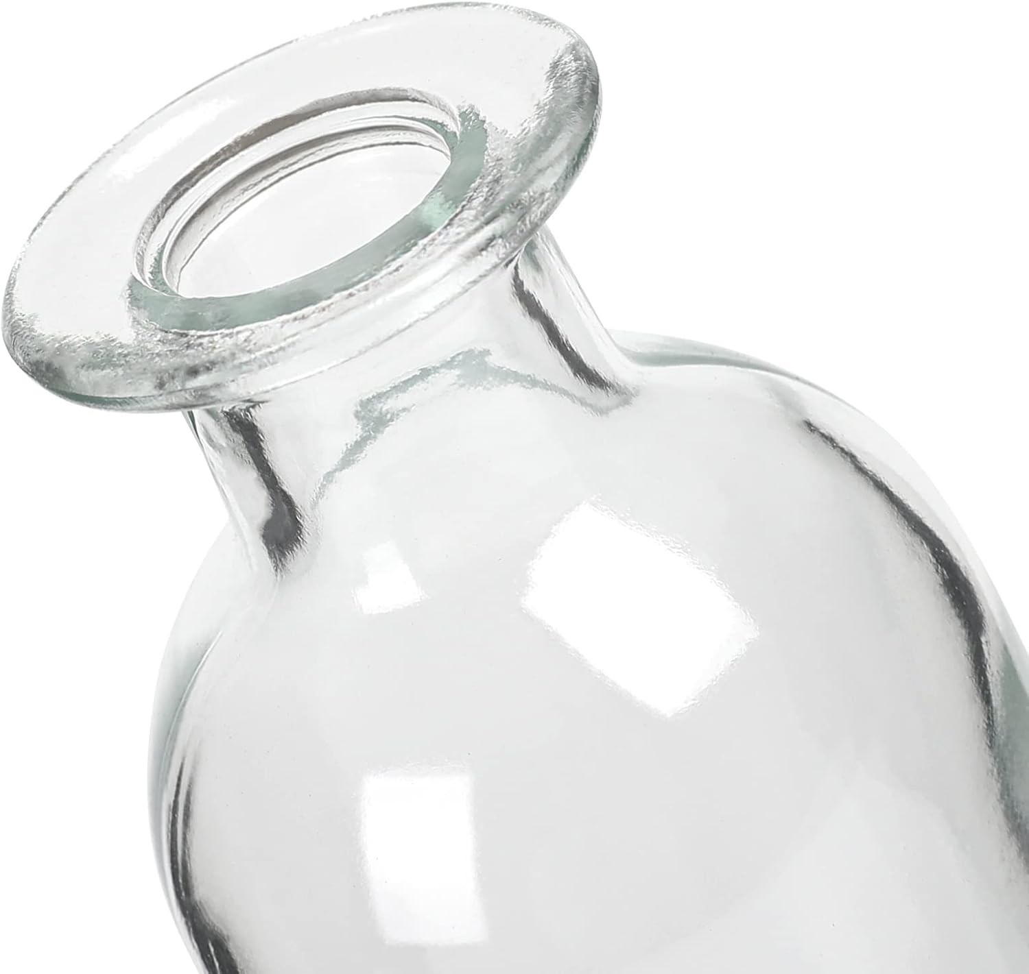 Clear Glass Bud Vase, 20 Pack 8 Oz Living Vases, Small Vases for